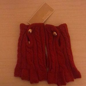 Michael Kors Knit Fingerless Gloves